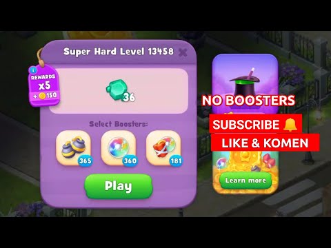 GARDENSCAPES SUPER HARD LEVEL 13458 NO BOOSTERS | MARI MAIN BERSAMA