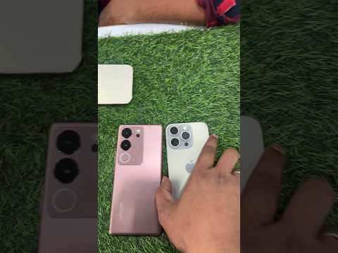 Camera test❗️iPhone 15 Pro vs Vivo V29 5G❗️who’s the best❓#trending #cameratest #shorts