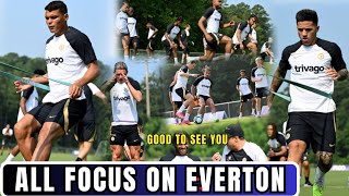 All Focus On Everton| Chelsea Final Preparations Silva And Enzo Fernandez Spotted Working Hard.