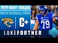 Jaguars Take AGILE Center in Luke Fortner with 65th Overall Pick | 2022 NFL Draft Grade