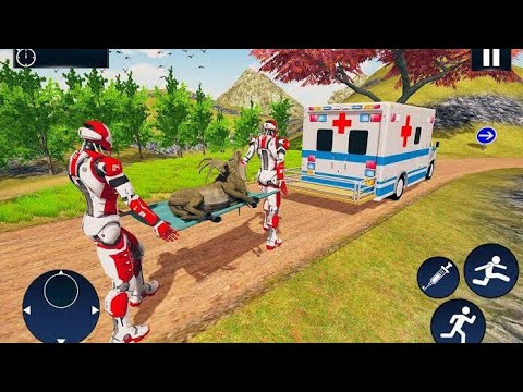 Doctor Robot Emergency | Animal Rescue Robot Game | Chari Games