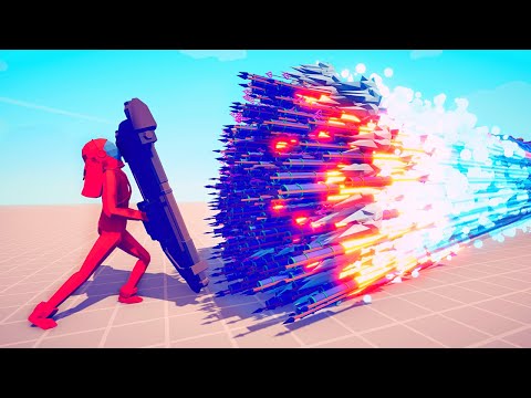 AMONG US MIRROR SHIELD vs EVERY GOD - Totally Accurate Battle Simulator | TABS