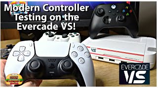 Trying Different Controllers on the Evercade VS - PS5, Xbox Series X, Switch Pro - Do they work?