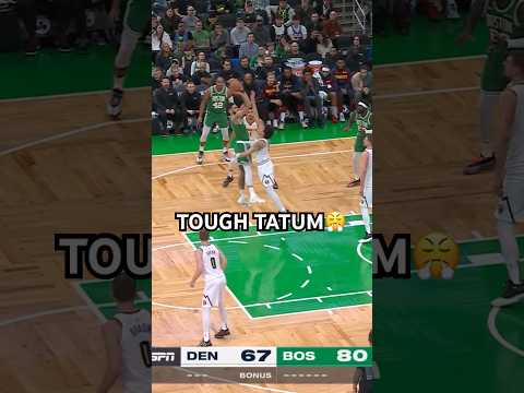 Jayson Tatum with the tough turnaround jumper 💪