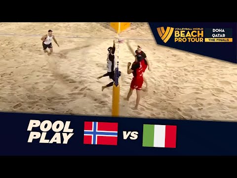 Mol, A./Sørum, C. vs. Carambula/Ranghieri - Day 2 Highlights | Doha Finals 2023 #BeachProTour