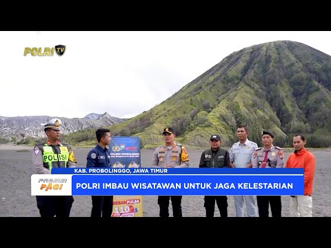 PENGAMANAN OBJEK WISATA BROMO TENGGER BERSAMA KAPOLRES PROBOLINGGO AKBP WISNU WARDANA