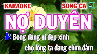 Karaoke Nợ Duyên Song Ca - Nhạc Trẻ 8x 9x - Làng Hoa