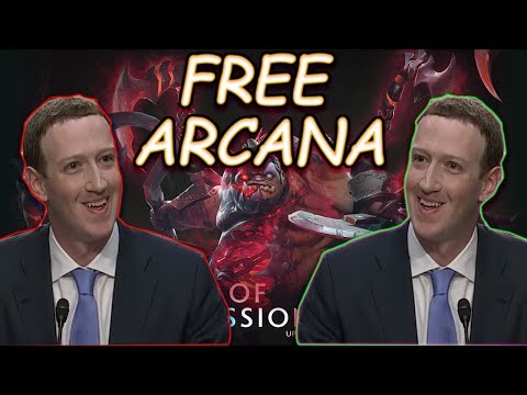 PUDGE ARCANA GIVEAWAY @ 100 VIEWERS! DOTA WTF!!!