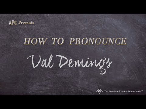 How to Pronounce Val Demings (Real Life Examples!)
