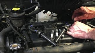 Changing Spark plugs in a PT Cruiser (how to)