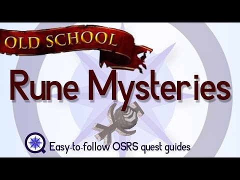 Rune Mysteries - OSRS 2007 - Easy Old School Runescape Quest Guide