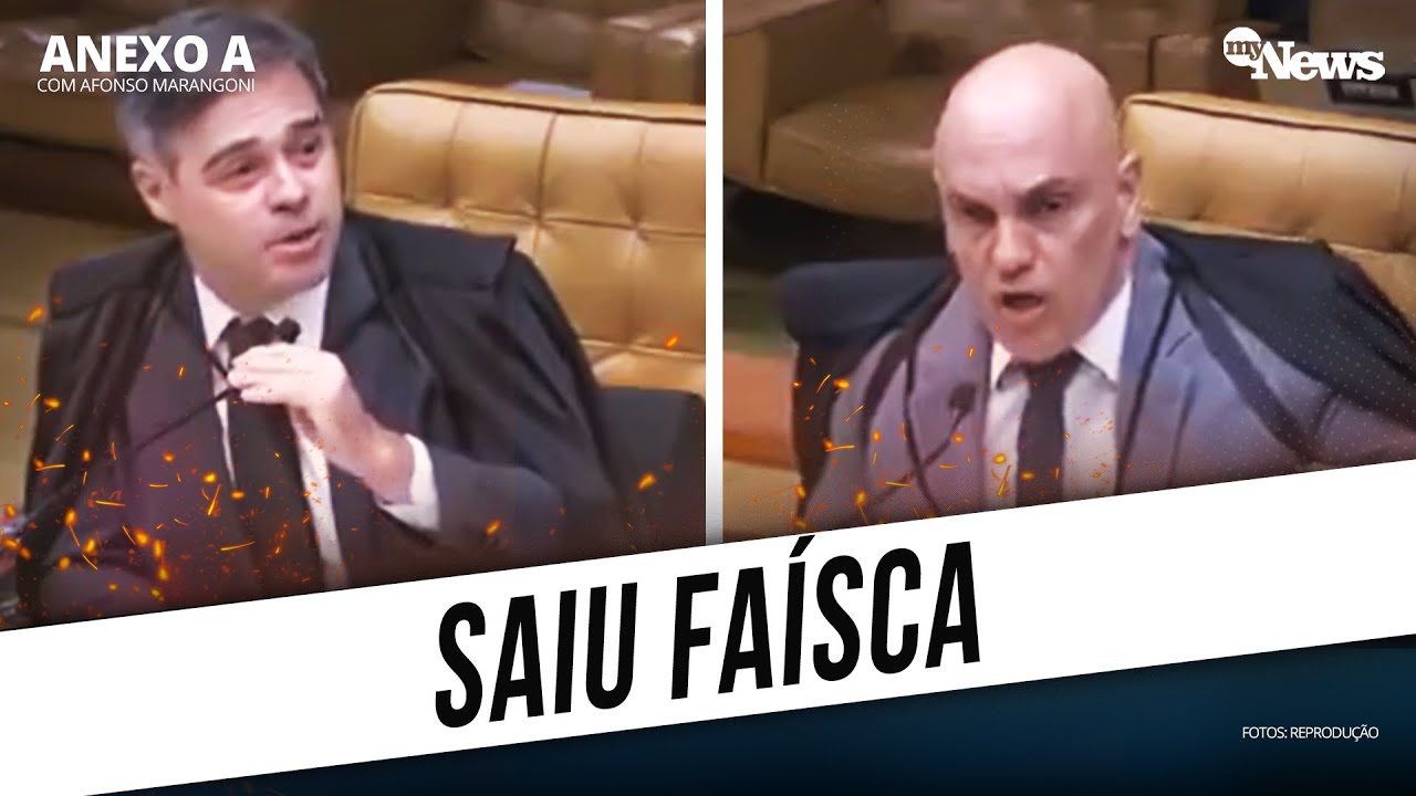 Assista o bate-boca entre Alexandre de Moraes e André Mendonça no julgamento do STF: "tenha dó"