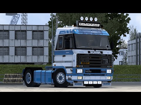 🔴 ETS2 1.46 Scania 143M Old Skool Super Ultra Realistic Gameplay 2k DLDSR + NPI