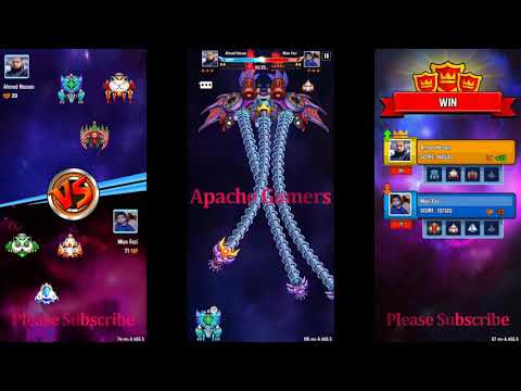 Galaxy Attack Space Shooter !! PVP Squad Mode !! New PVP Squad Match 2
