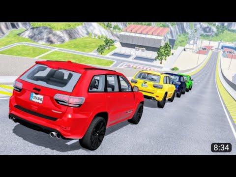 Car Jump Arena Madness #1 - #2 BeamNG Drive |