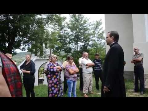 Scandal în curtea bisericii din Cernu, judetul Bacau