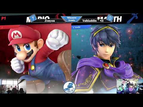 GSS #12 - Zenyou (Mario) vs Vuhladdin~3 (Marth) Winners Semis