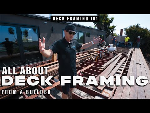 All about Deck Framing from a PRO Builder - DECK FRAMING 101