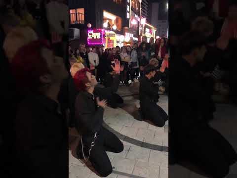 181027 홍대 버스킹 디오비 직캠 : 아이콘(IKON) - 죽겠다(KILLING ME) cover.