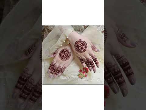 Circle round mehndi designs ideas#circel mehndi