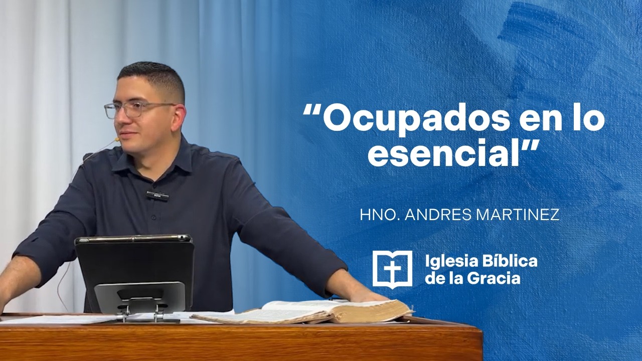 Ocupados en lo esencial