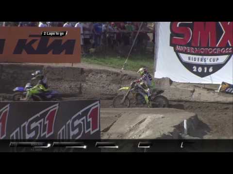 Jeremy Seewer crash FULLBACK MXGP of Lombardia - Italy MX2 Race 2