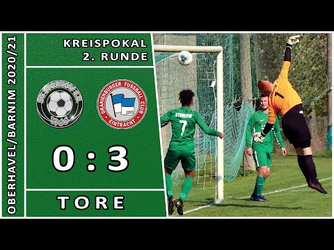 SG STORKOW - OFC EINTRACHT II 0:3 - Tore [Kreispokal 2020/21 - 2. Runde]