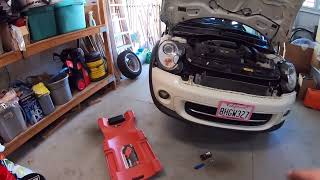 R56 Mini Cooper A/C Compressor and Condenser Replacement
