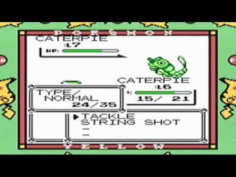 Let's Play Pokémon Yellow, Part 3 - Caterpie Used Tackle!