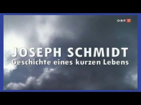 Joseph Schmidt Tenor 1904-1942 2 Doku's (Geschichte eines kurzen Lebens, Der Ritter vom hohen D)