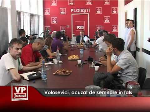 Volosevici, acuzat de semnare în fals