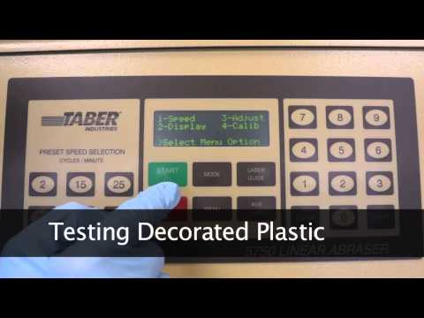 Video do TABER® Linear Abraser