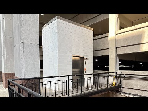 Sleepy Montgomery Hydraulic Elevator at the Fashion Center, Pentagon City, Arlington VA