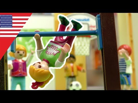 Playmobil english In Sports Class with Lena - The Hauser Family