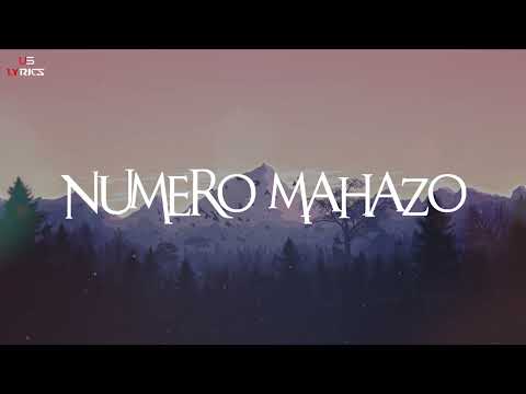 Mr. Sayda feat. DJ Mijay - Numéro mahazo ( Paroles / Lyrics video )