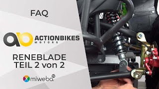 FAQ Teil 2/2 I Actionbikes Kinderquad Reneblade ⭐I 49 cc I Hilfe, Tipps, Tricks 2023 🔧I Miweba🤩