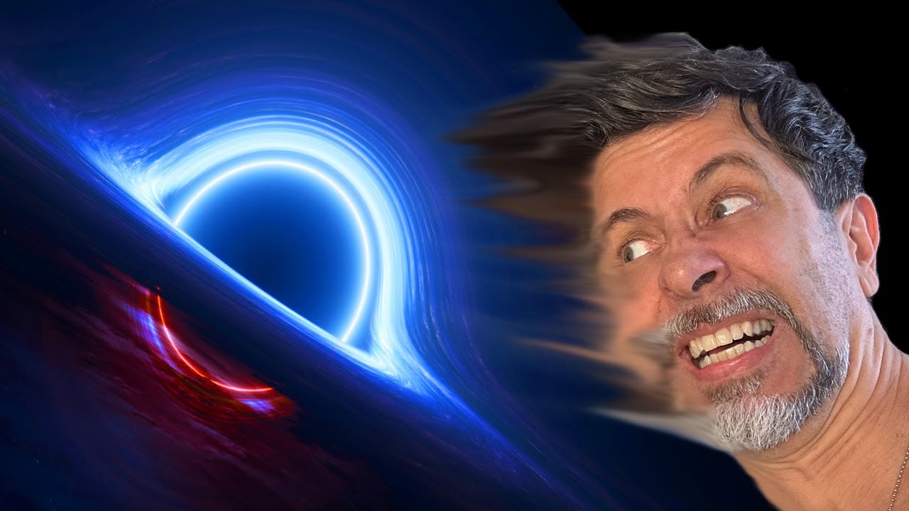 O que você veria se caísse em um buraco-negro?