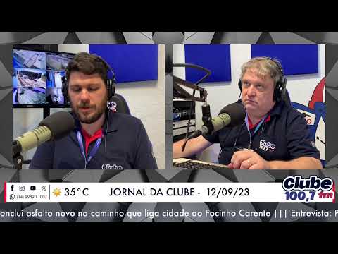 Jornal da Clube - 13/09/23 - Edição do Almoço