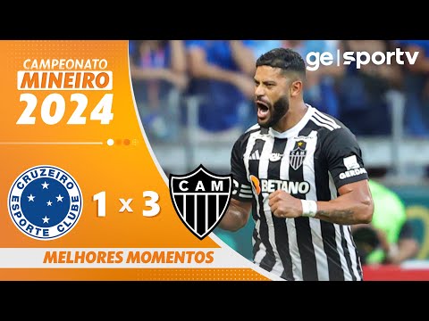 Gols e lances de Cruzeiro x Atlético Mineiro
