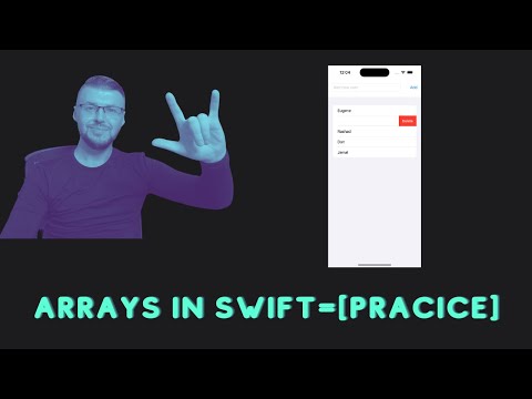 Arrays in Swift in SwiftUI. Practice.