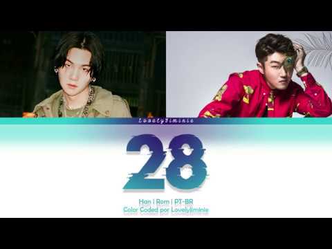 Agust D '28' feat. NiiHwa - Color Coded Tradução/Legendado [Han/Rom/PTBR]