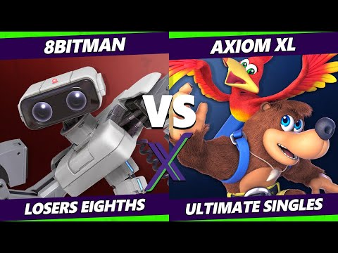 S@X 399 Online Losers Top 8 - 8BitMan (ROB) Vs. Axiom XL (Banjo) Smash Ultimate - SSBU