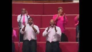 Pastor Reginald Sharpe ministers with the Voices of Praise Choir &quot;God&quot;