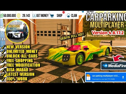 Cách Hack Car Parking Multiplayer Mod Apk Terbaru 2024 v4.8.17.2