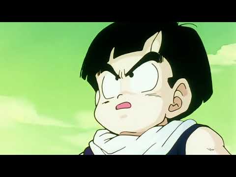 Vegeta meets Gohan in Namek