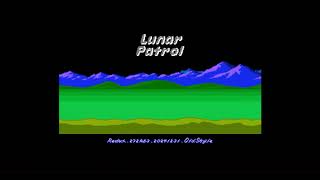 ATARI 7800 += LUNAR PATROL += W.I.P UPDATE 2025