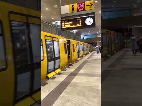Berlin U Bahn/Metro #metro #ubahn #berlin #germany