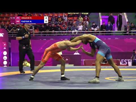 Harutyunyan ARM - Higuchi JPN | Wrestling Highlight