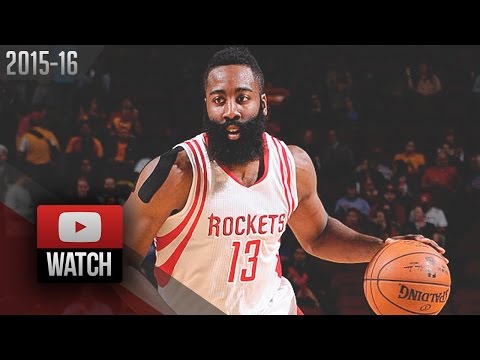 James Harden Triple-Double Highlights vs Pistons (2016.01.20) - 33 Pts, 14 Ast, 17 Reb