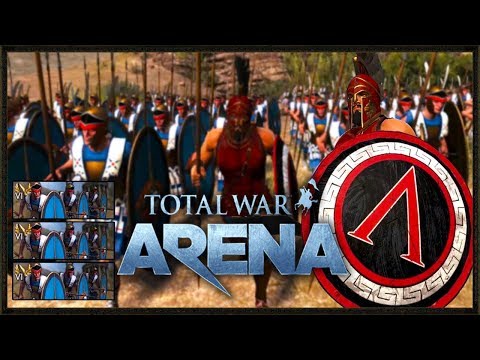 Leonidas GOD Of War! - Arena Total War Gameplay